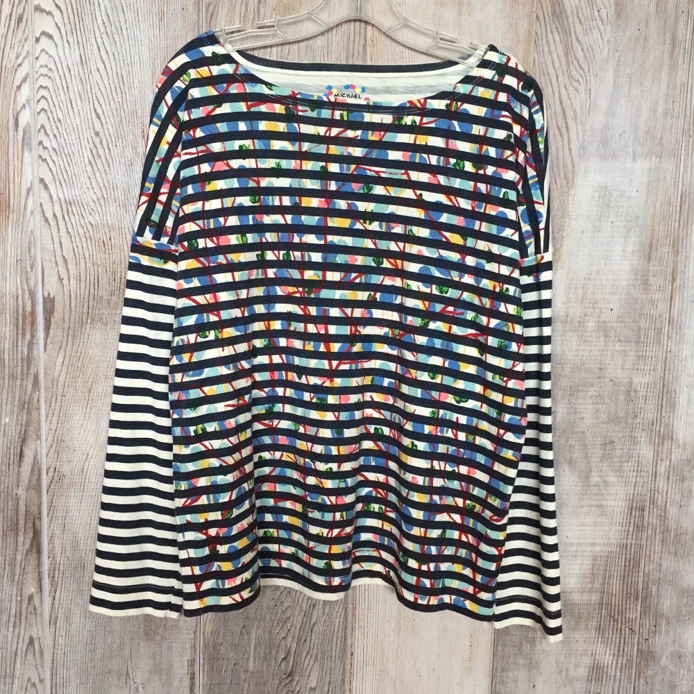 J Crew Drop Shoulder Long Sleeve Top M